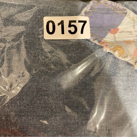 Coldwater Creek Women's 10 Wanderlust Boyfriend Jeans Patchwork Artsy Cottage - Picture 8 of 8